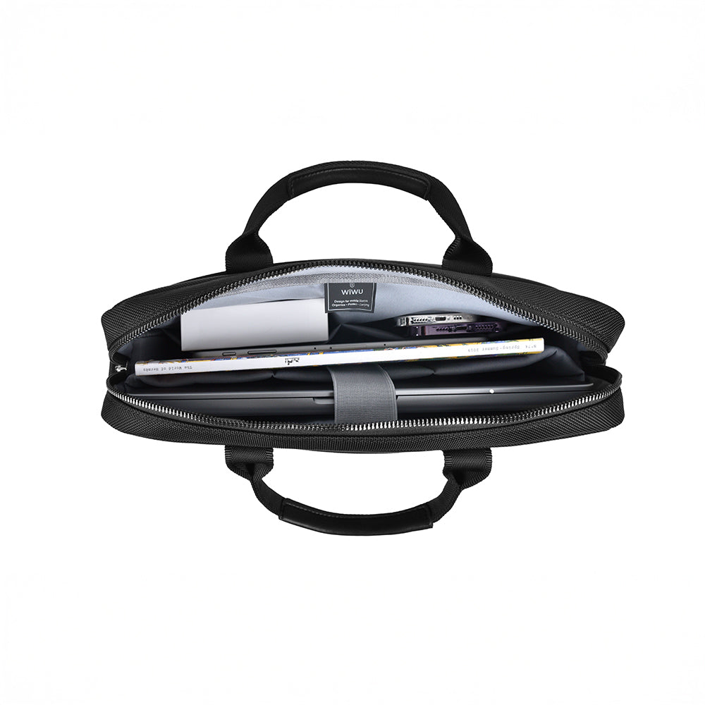 Wiwu Hali Serisi 1680D Su Geçirmez Polyester Kumaş Çapraz Vücut Askılı 14 inç Laptop Çantası Wiwu Hali Serisi 1680D Su Geçirmez Polyester Kumaş Çapraz Vücut Askılı 14 inç Laptop Çantası